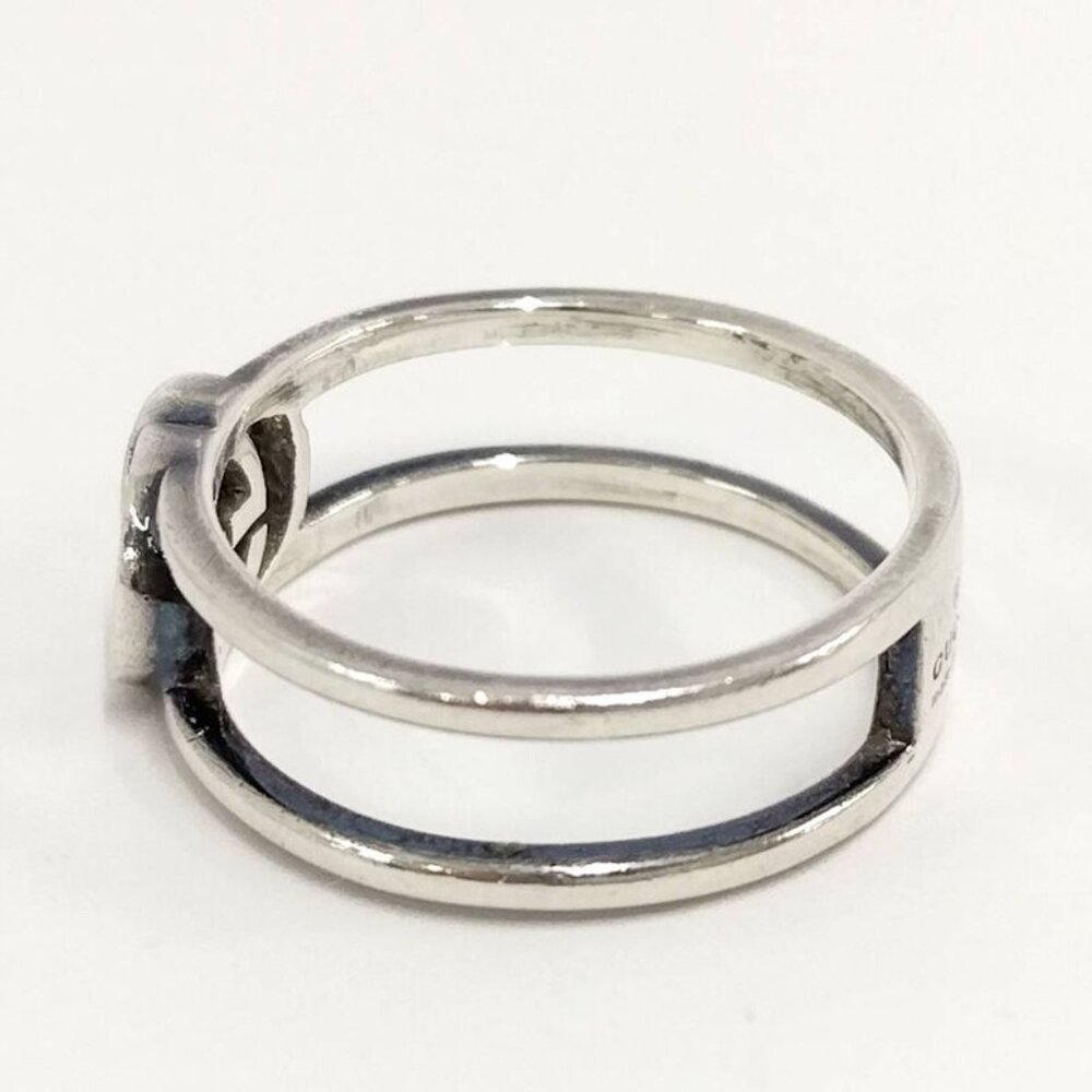 Gucci Rings Ring Interlocking G SV 925 Silver - Picture 4 of 10